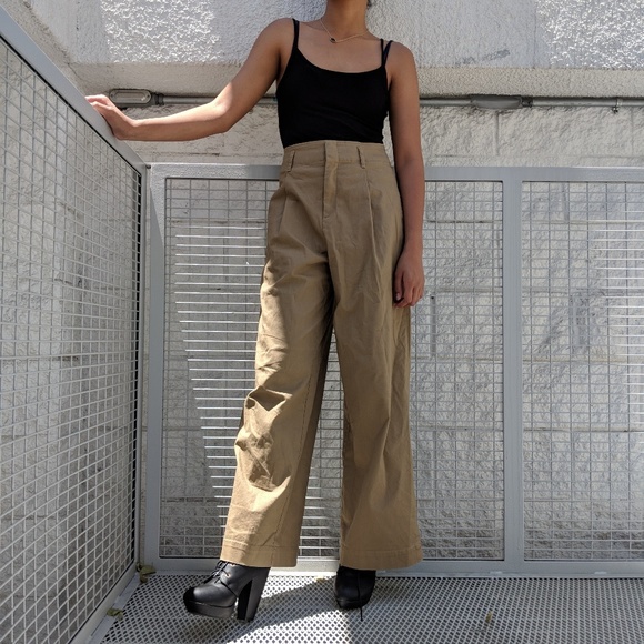 uniqlo high waist pants